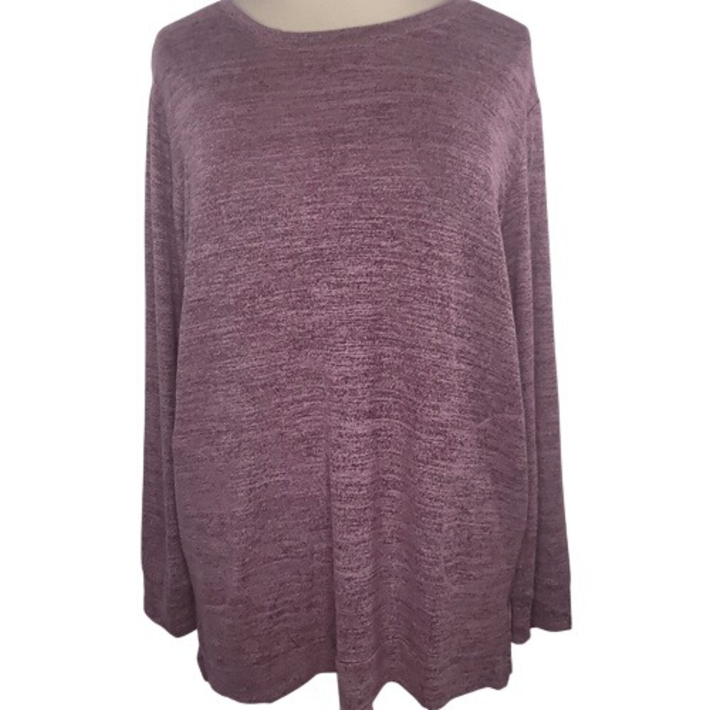 Xieerduo Purple Long Sleeve‎ Sweatshirt Tunic
